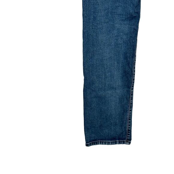 Good Threads Men's Jeans Straight Mid-Rise 5-Pocket Medium Wash Denim Blue 33 - Picture 8 of 11